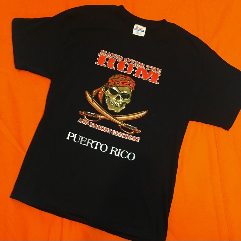 "Hand Over The Rum" Puerto Rico Tee